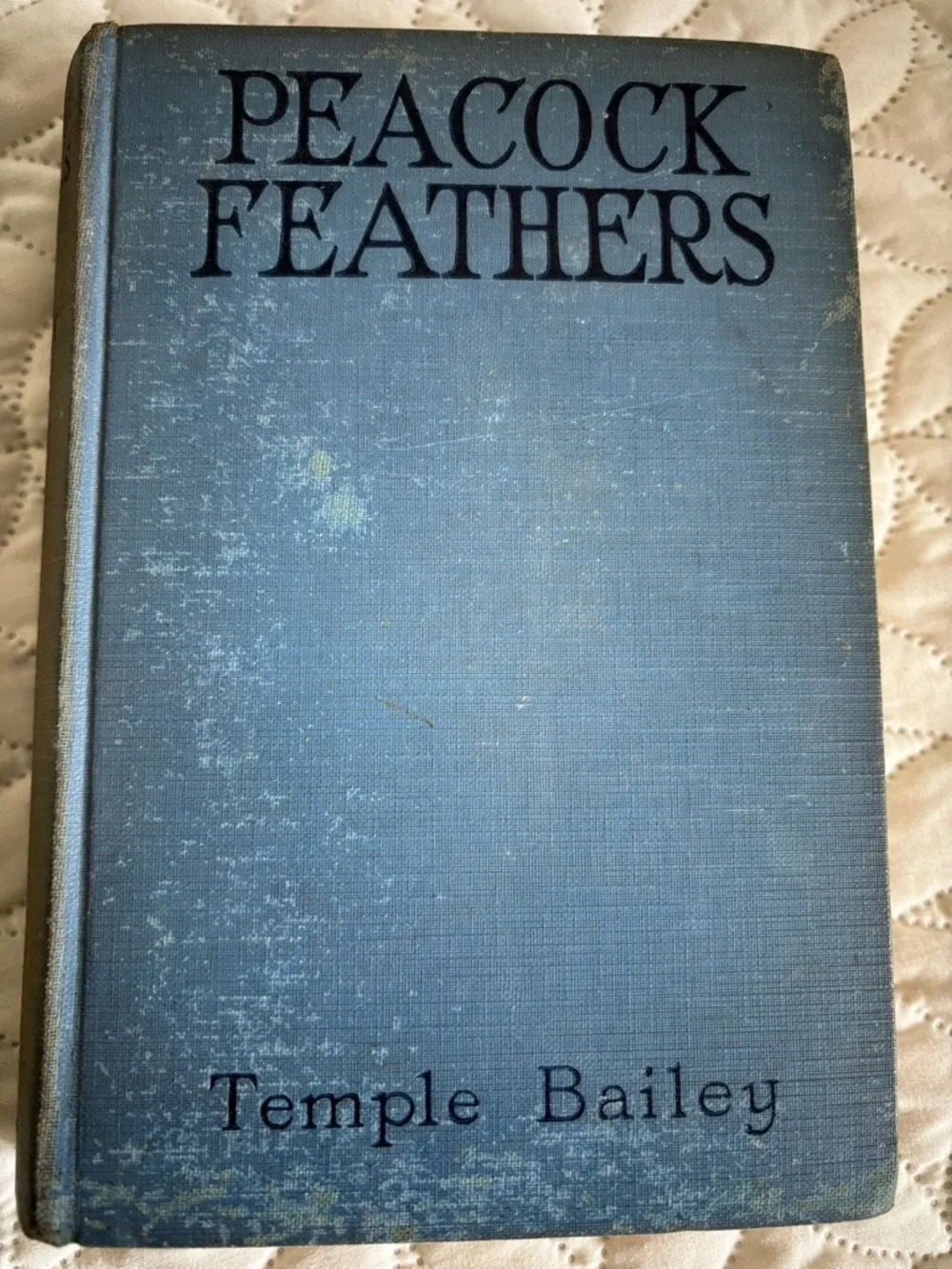 Vintage Book Stack 1924 Peacock’s Feathers by Bailey and  Capitola by Southward